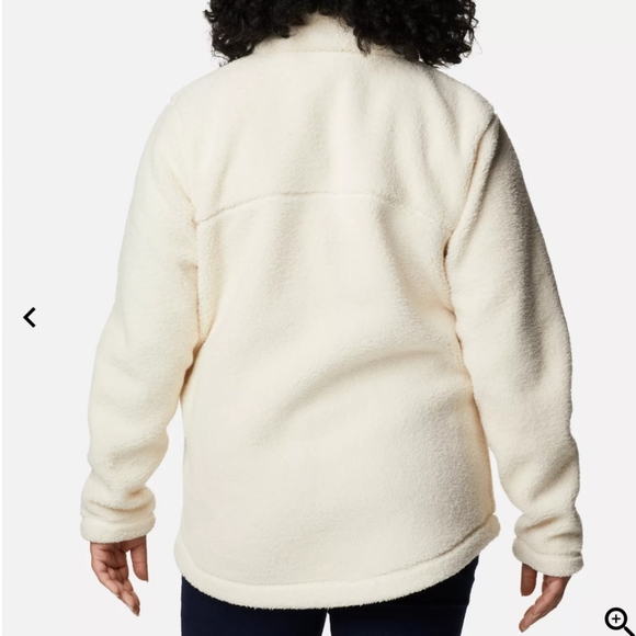 NWT Columbia Women's West Bend Full Zip Fleece Jacket - Plus Size - Picture 2 of 6